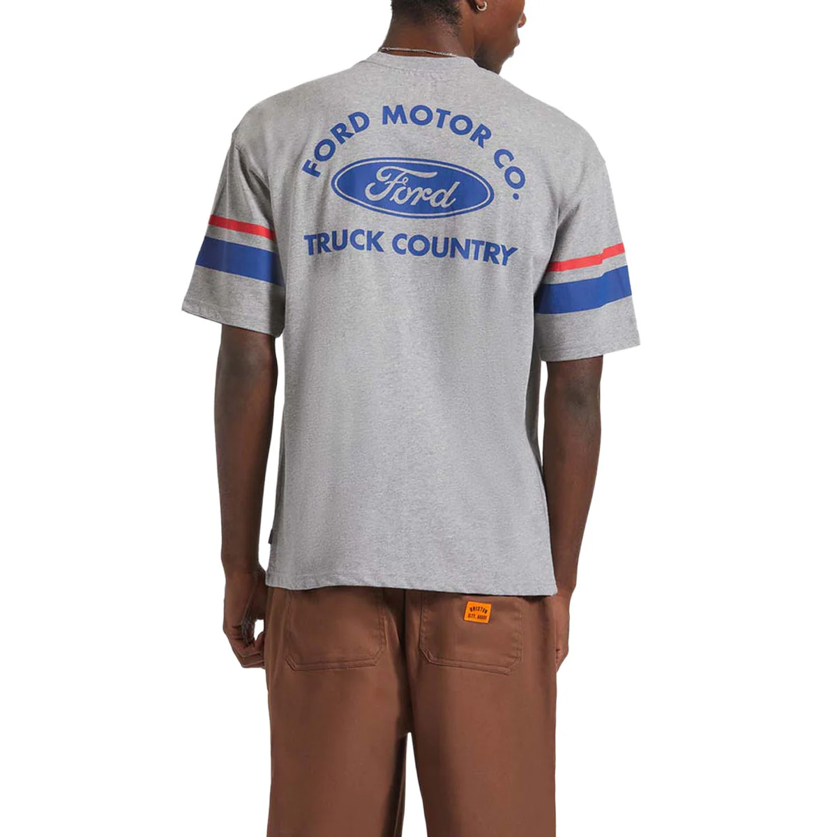Brixton x Ford Truck Country Jersey - Heather Grey - Image 2