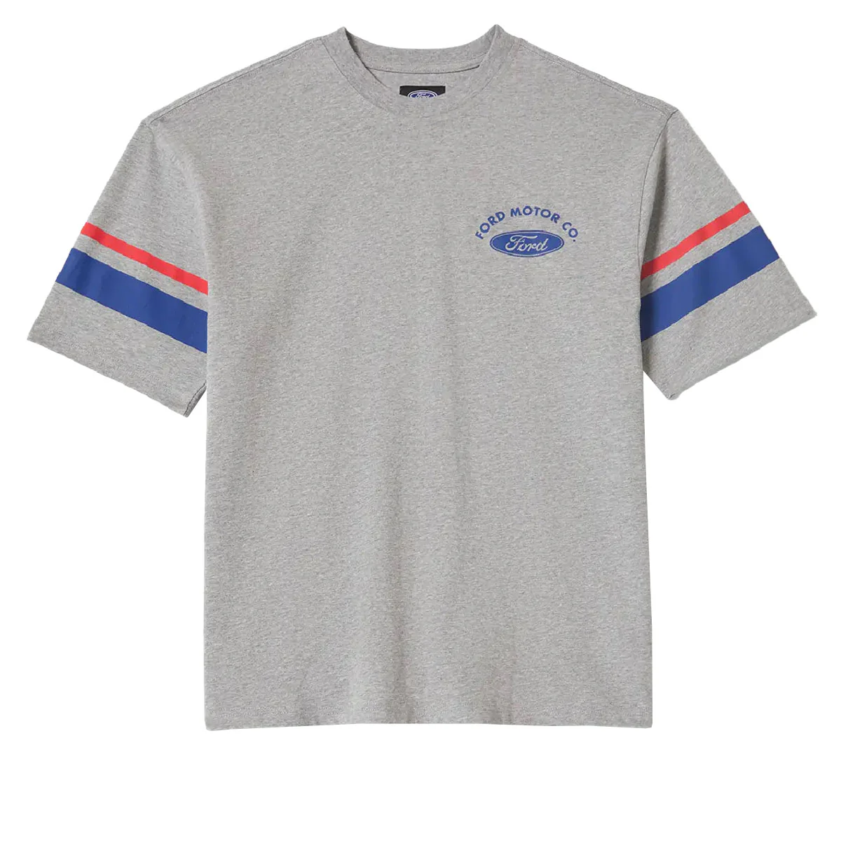 Brixton x Ford Truck Country Jersey - Heather Grey - Image 3
