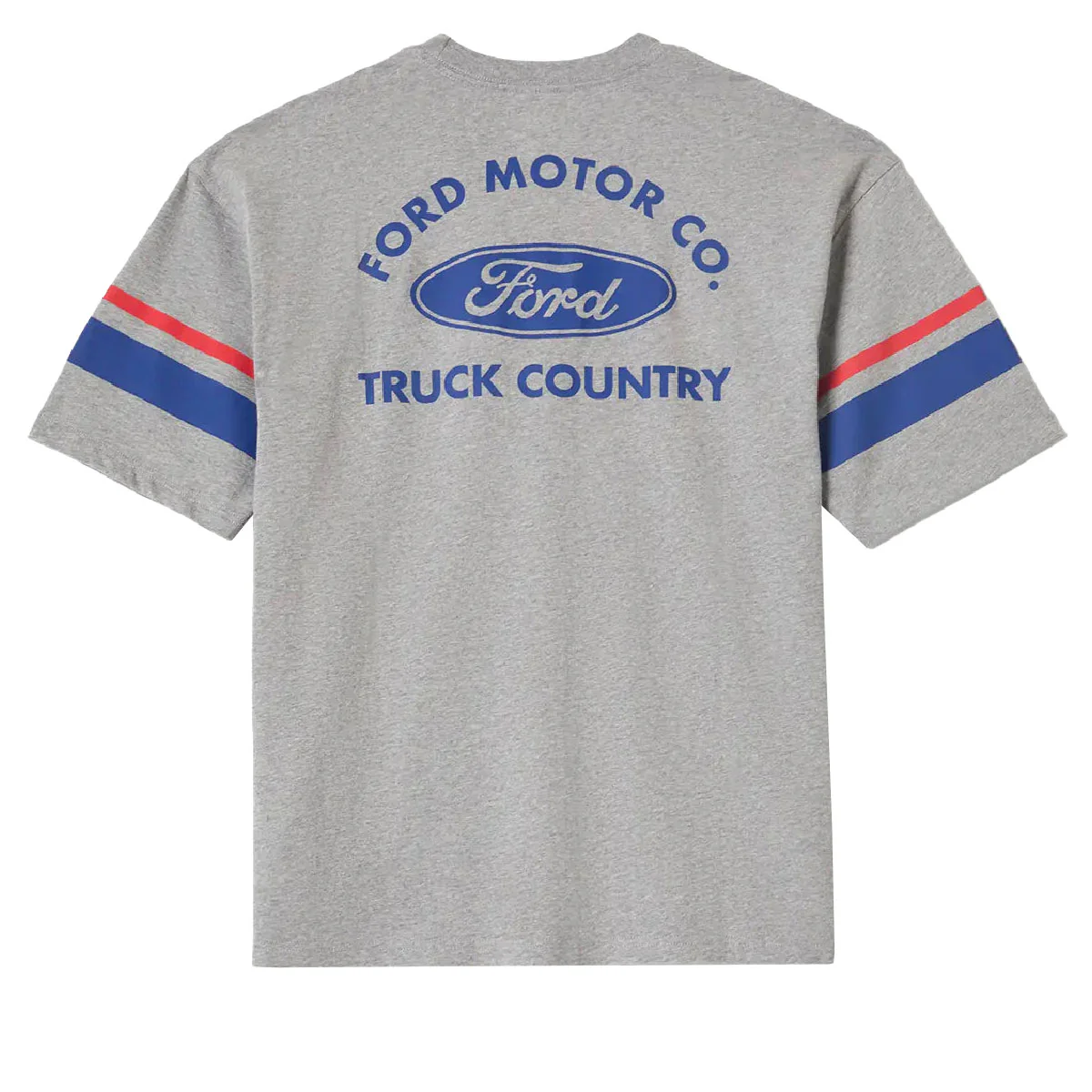 Brixton x Ford Truck Country Jersey - Heather Grey - Image 4