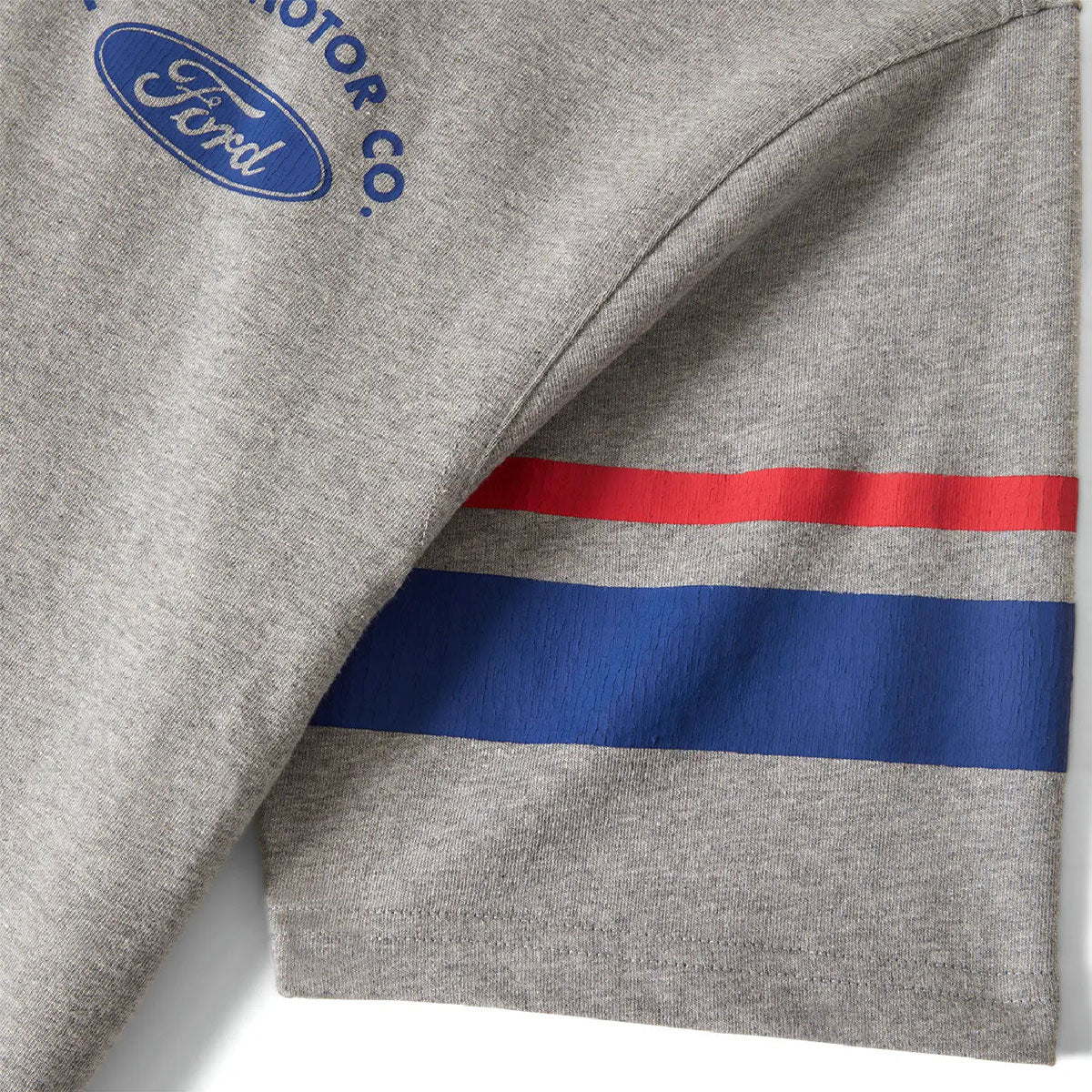 Brixton x Ford Truck Country Jersey - Heather Grey - Image 5