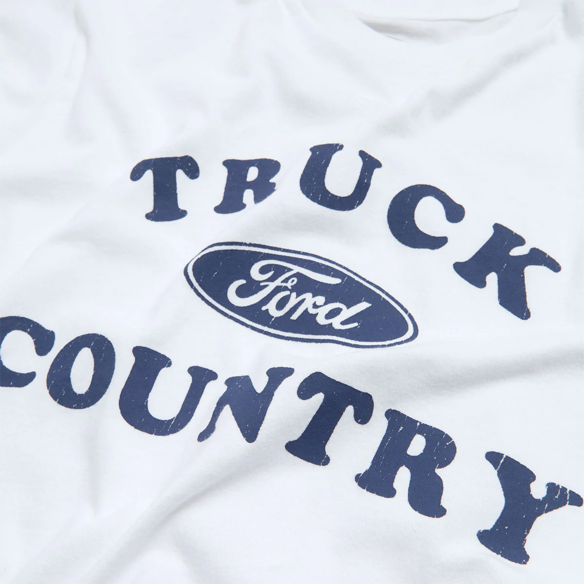 Brixton x Ford Truck Country T-Shirt - Wimbleton White - Image 3