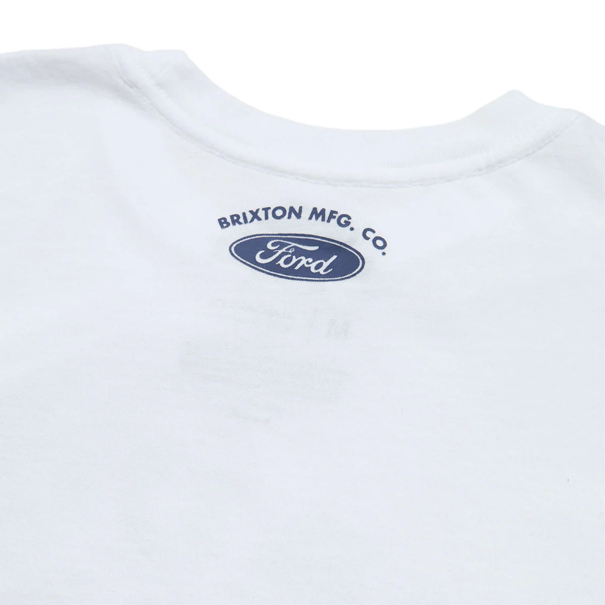 Brixton x Ford Truck Country T-Shirt - Wimbleton White - Image 4