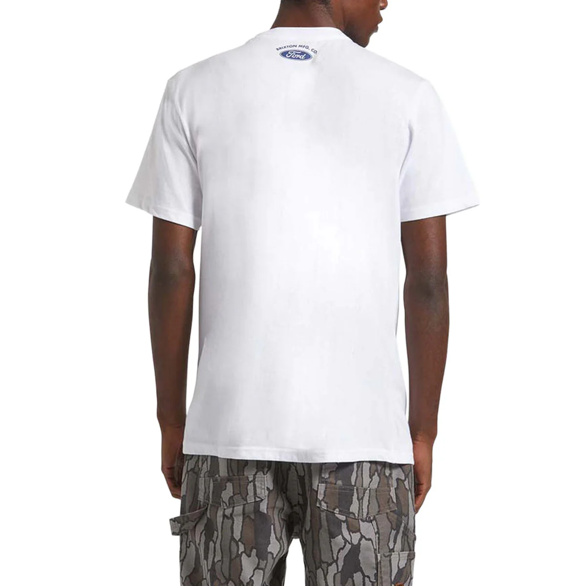 Brixton x Ford Truck Country T-Shirt - Wimbleton White - Image 6