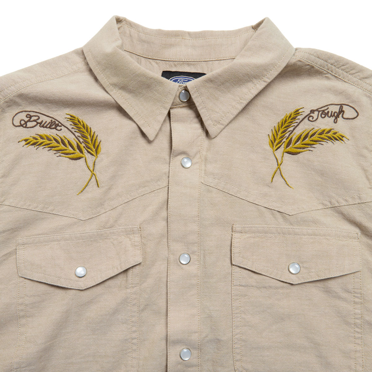 Brixton x Ford Western Shirt - Khaki - Image 2