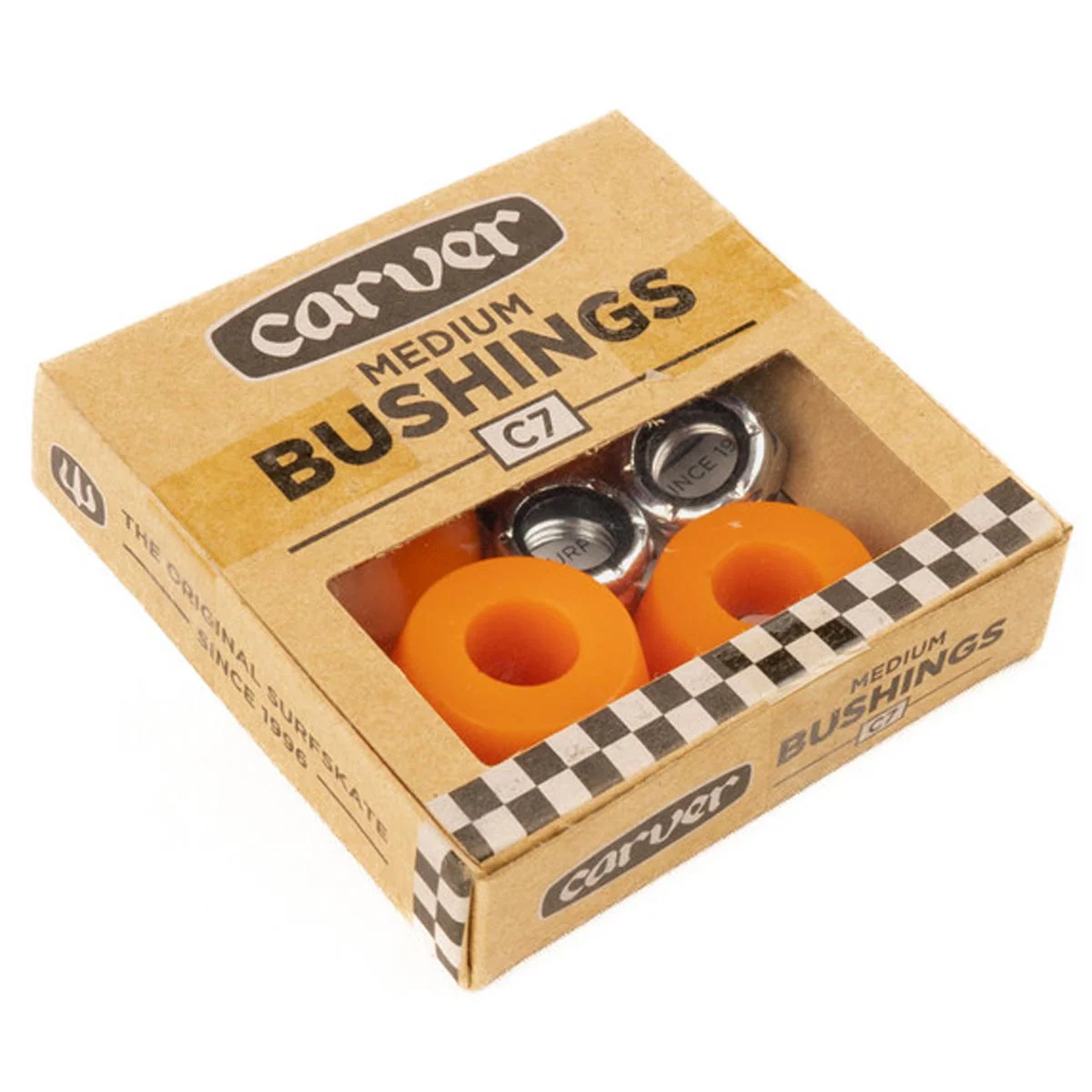Carver C7 Medium Bushings - Orange Glo - Image 3