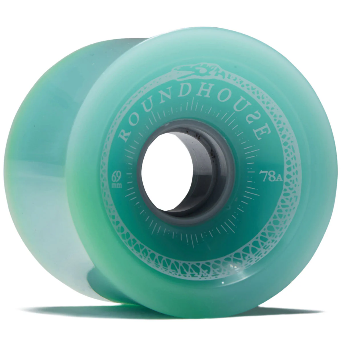 Carver Roundhouse 78a Concave Longboard Wheels - Glass Green - 69mm