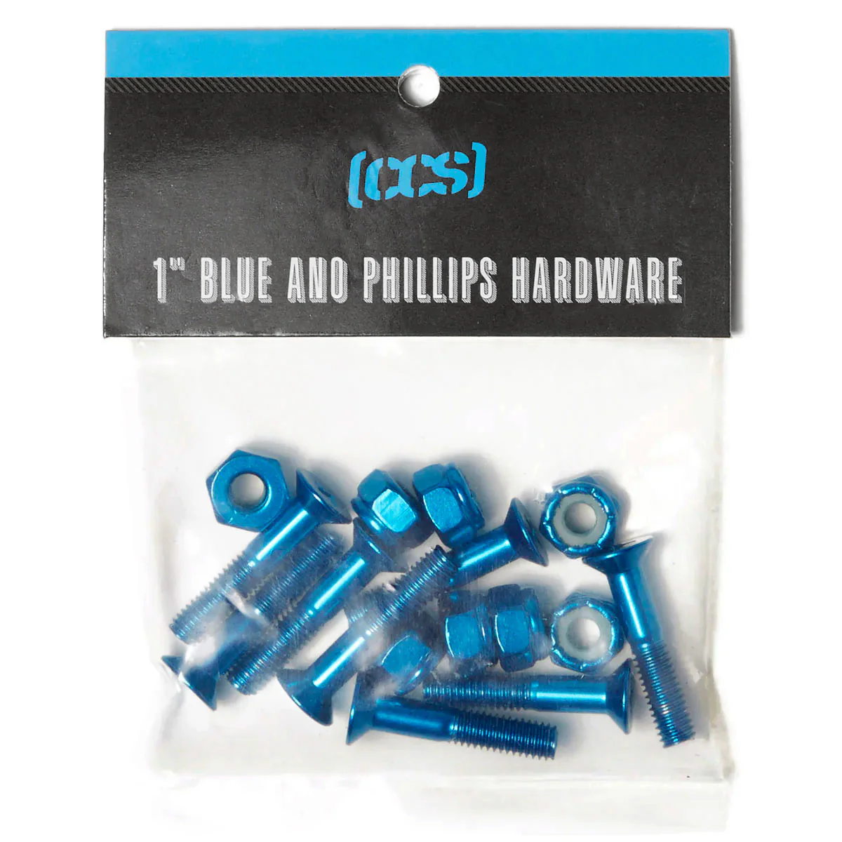 CCS 1" Phillips Hardware - Anodized Blue - Image 2