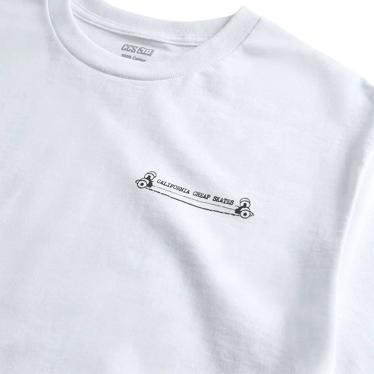 CCS 40 Year Phone T-Shirt - White - Image 5