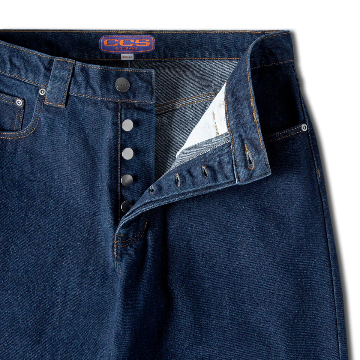 CCS 5-0 Jeans - Raw Indigo - Image 10