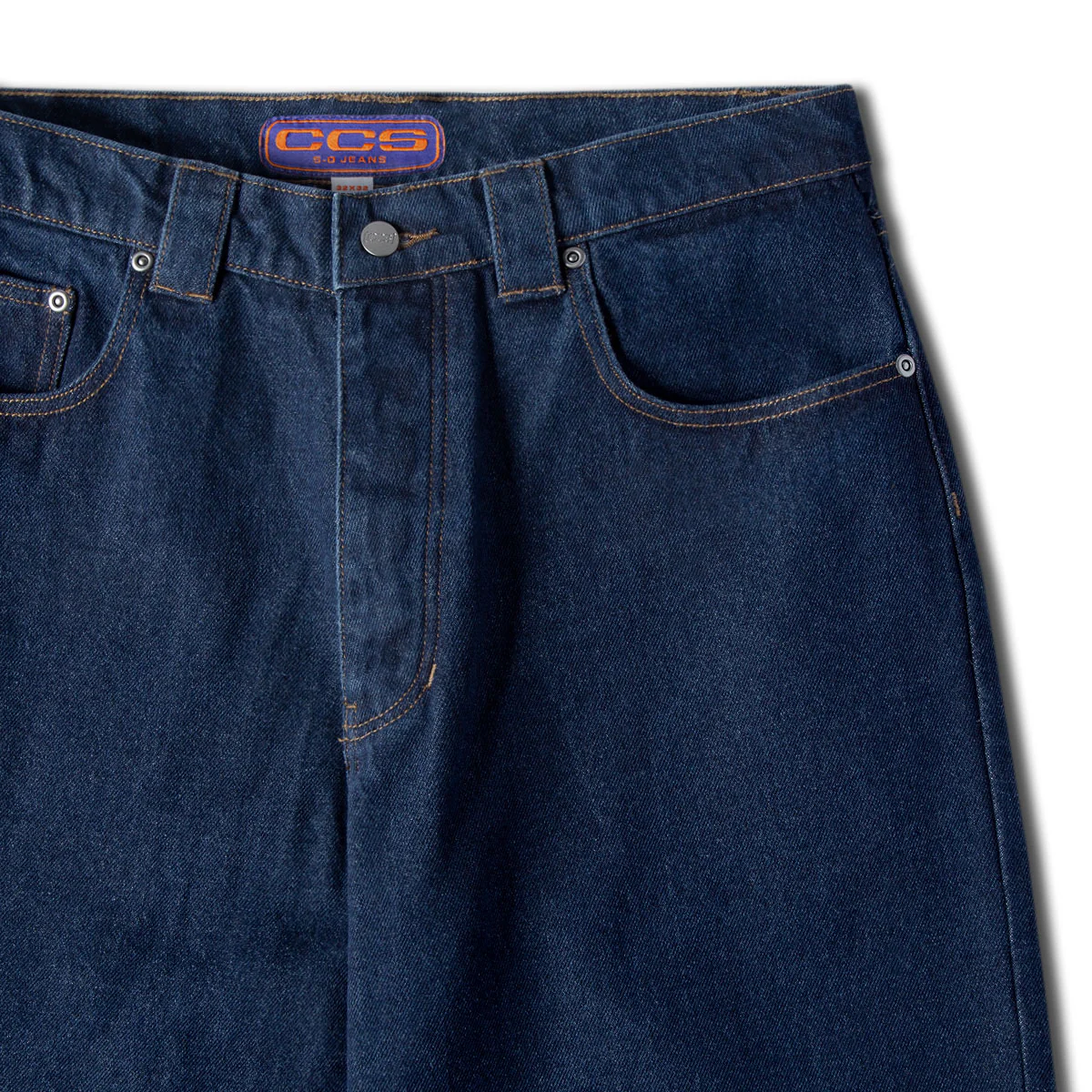 CCS 5-0 Jeans - Raw Indigo - Image 7