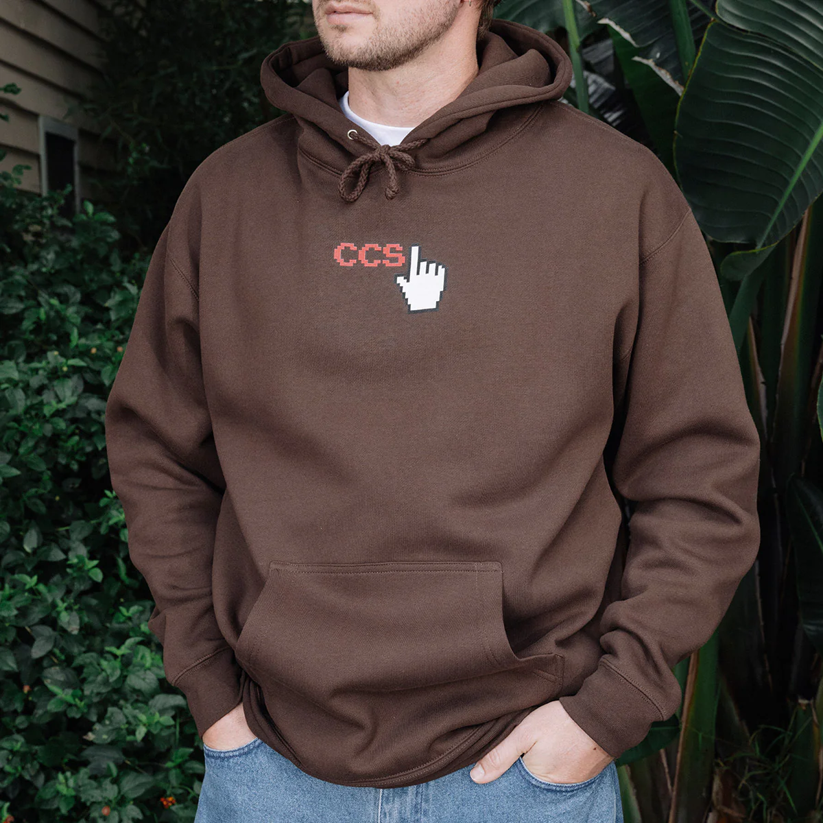 CCS 56000 Bits Hoodie - Brown - Image 2