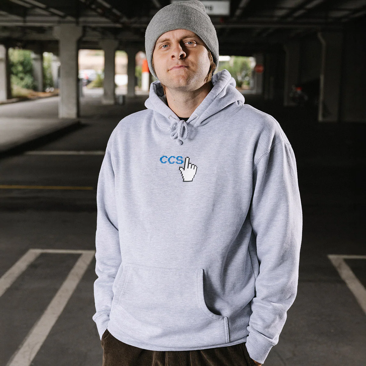 CCS 56000 Bits Hoodie - Grey - Image 2