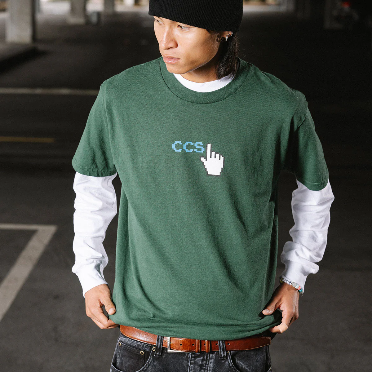 CCS 56000 Bits T-Shirt - Forest Green - Image 2