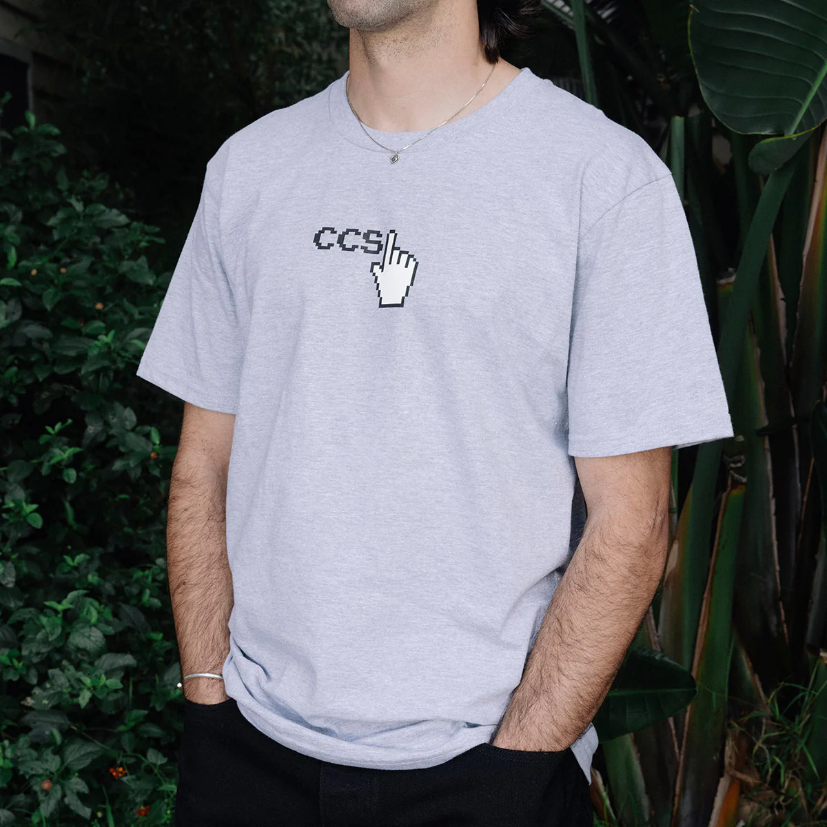 CCS 56000 Bits T-Shirt - Grey - Image 2