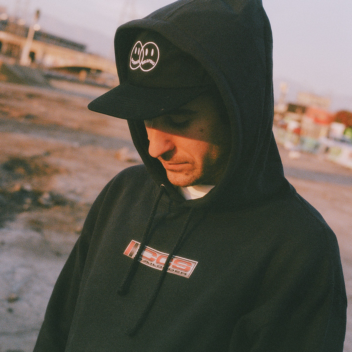 CCS 97 Logo Hoodie - Black - Image 2