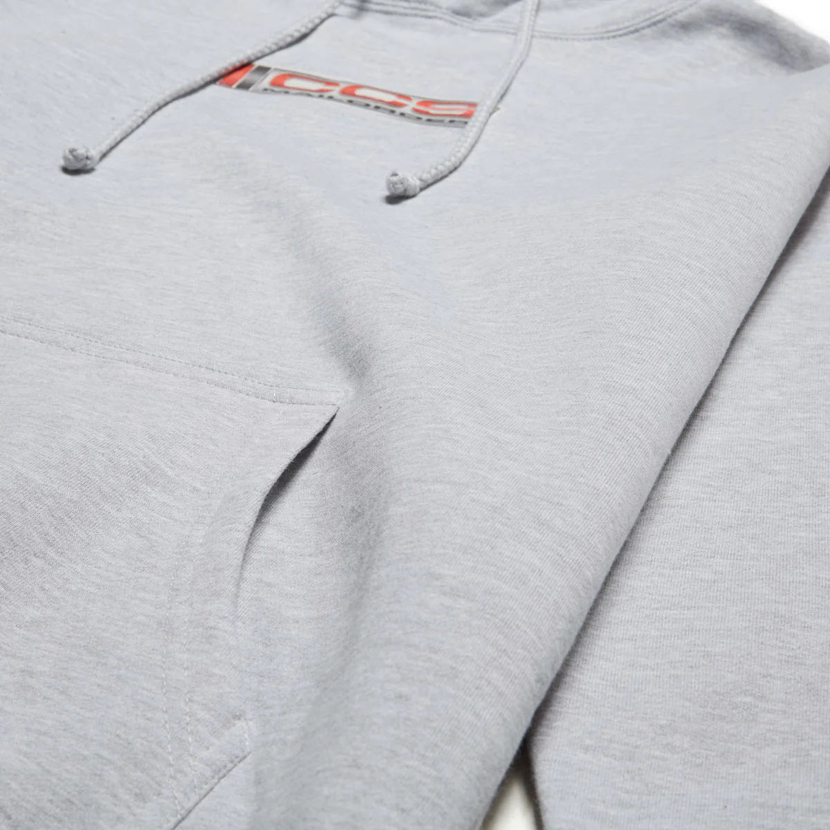 CCS 97 Logo Hoodie - Heather Grey - Image 2