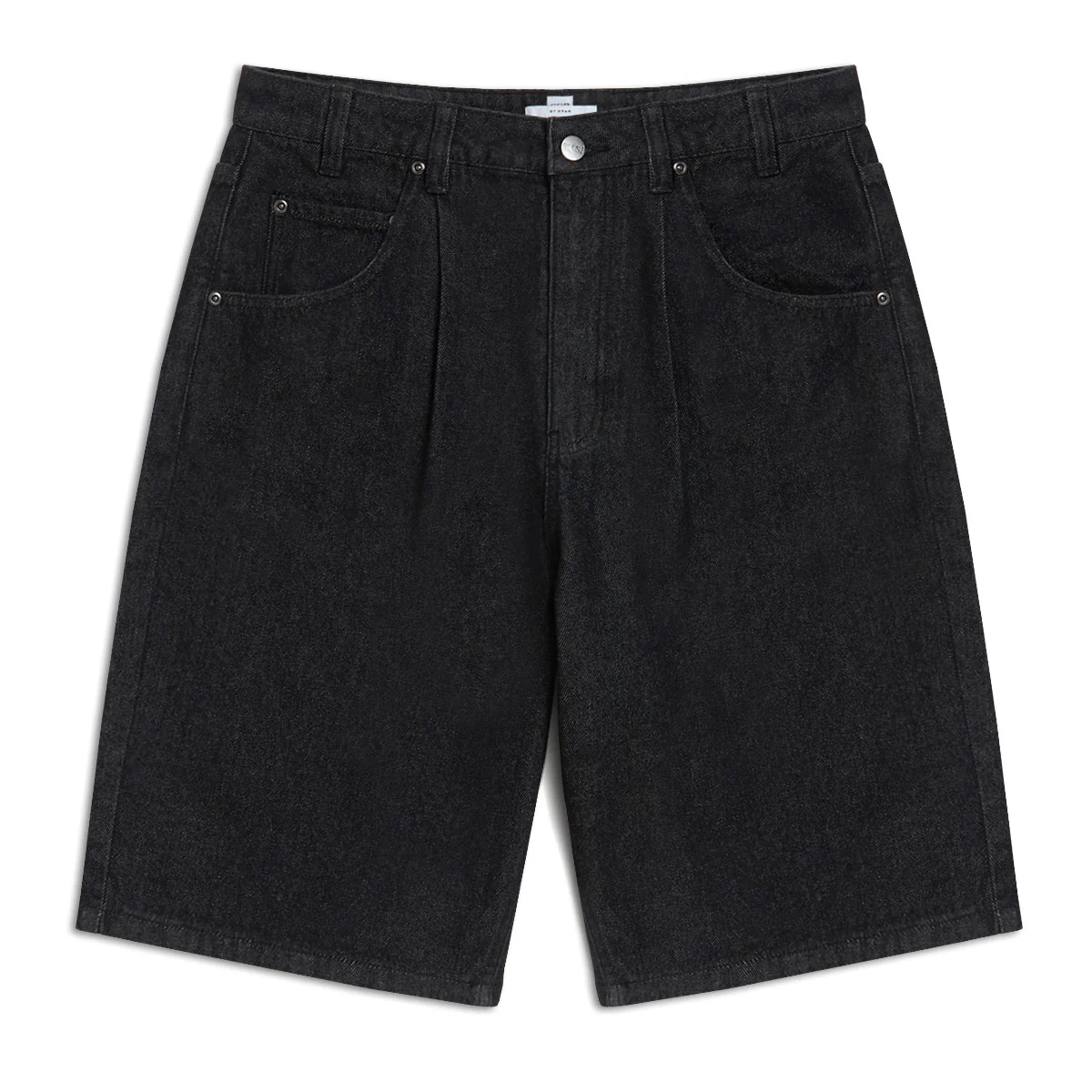 CCS 97 Star Denim Shorts - Black - Image 3