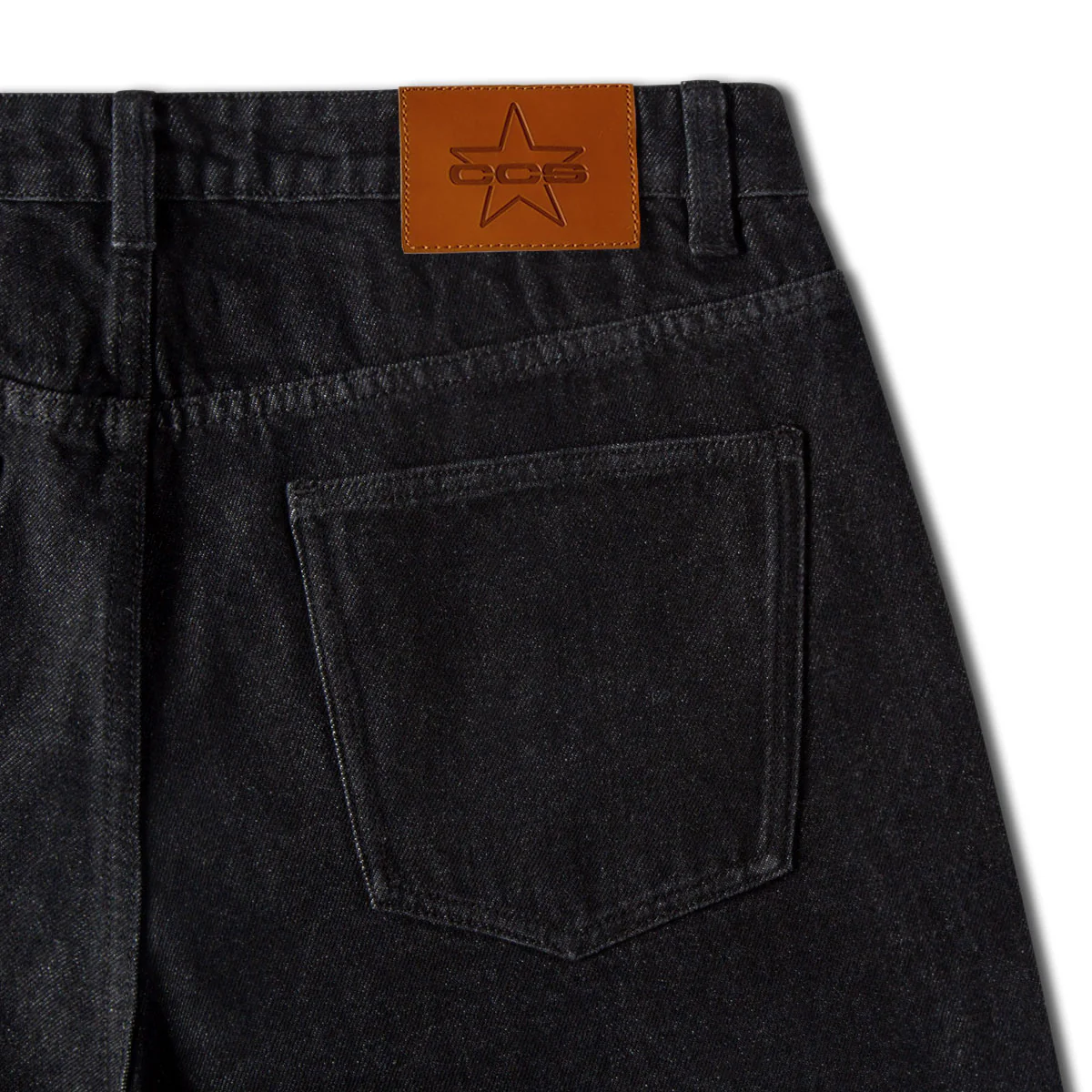 CCS 97 Star Denim Shorts - Black - Image 8
