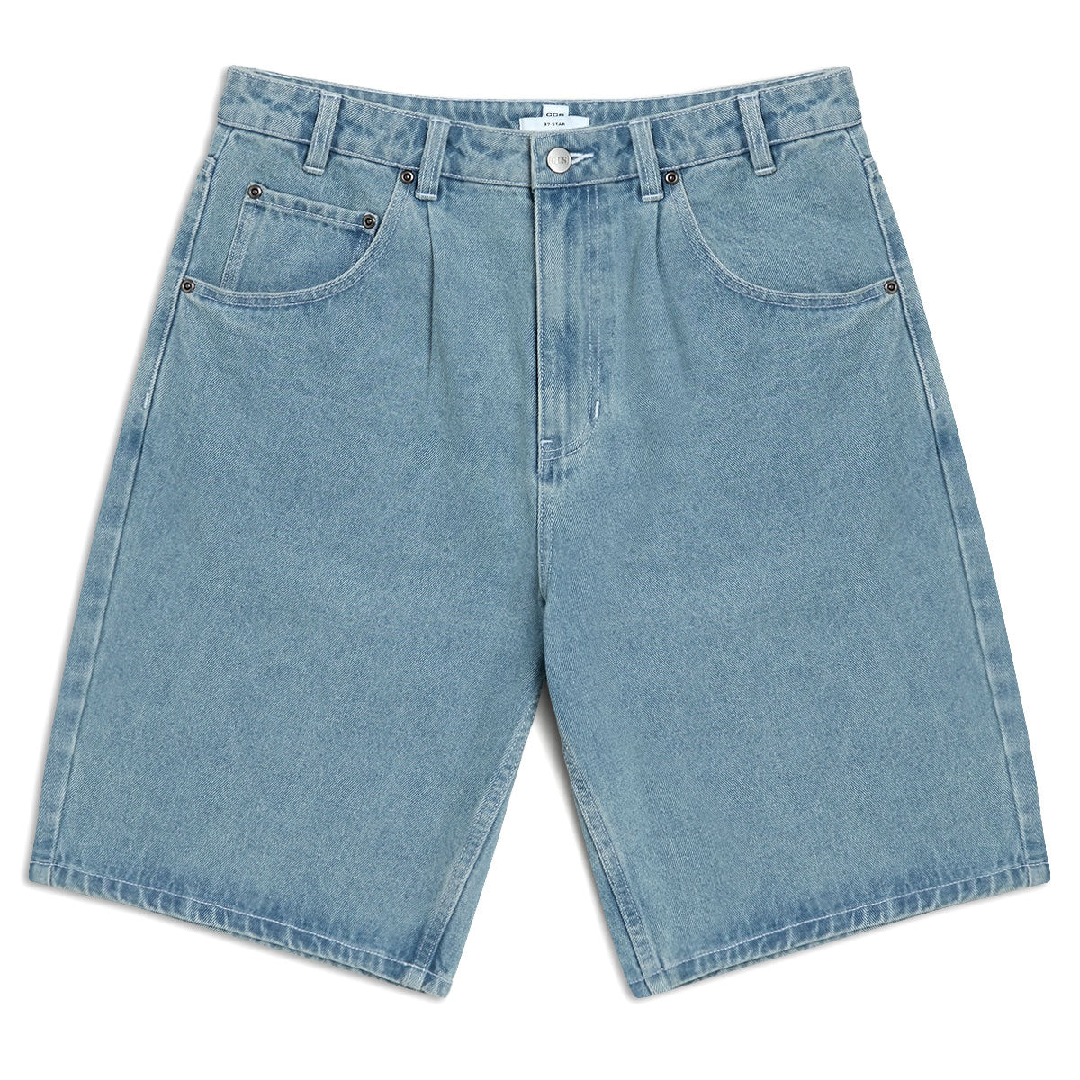 CCS 97 Star Denim Shorts - Rinsed Blue - Image 3