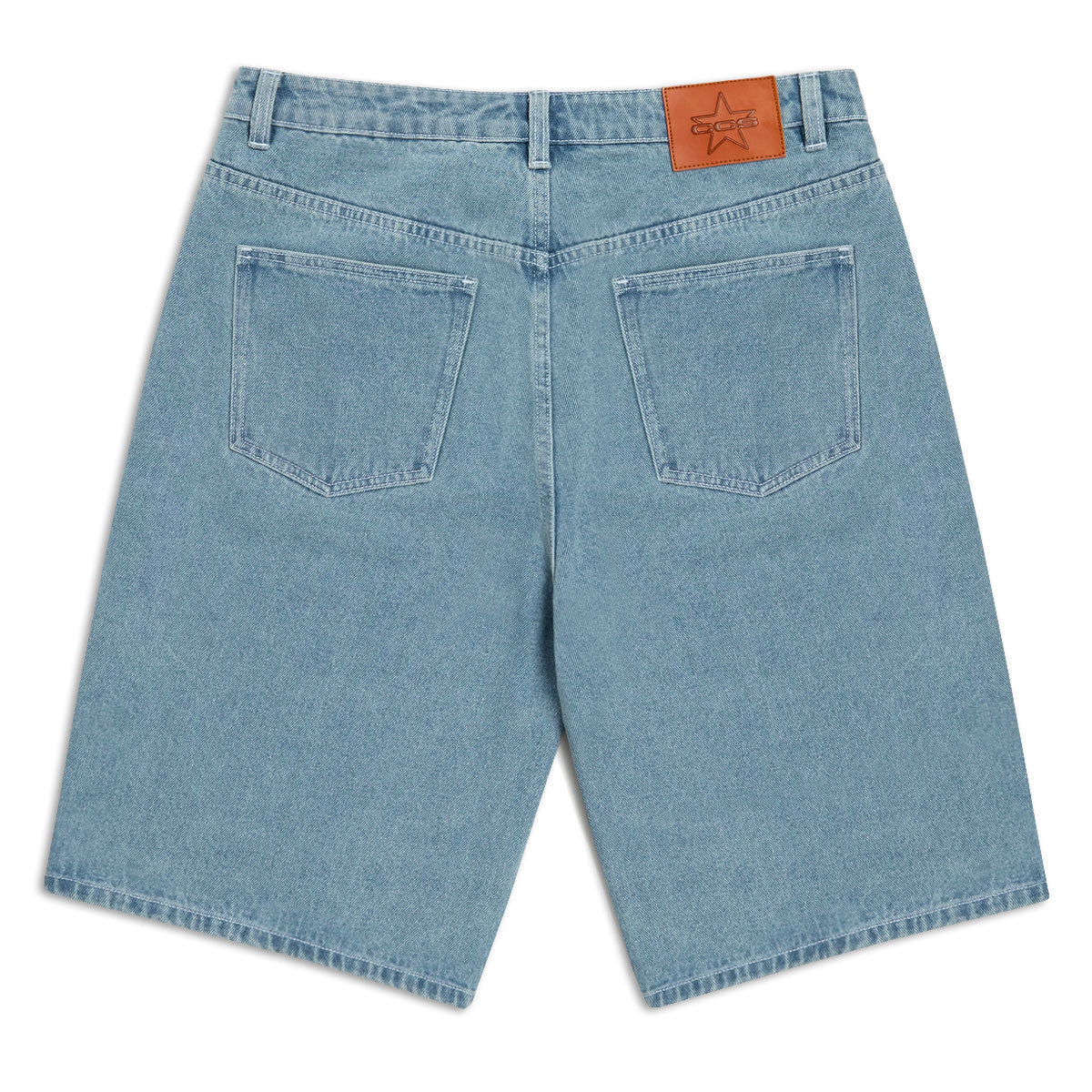 CCS 97 Star Denim Shorts - Rinsed Blue - Image 7