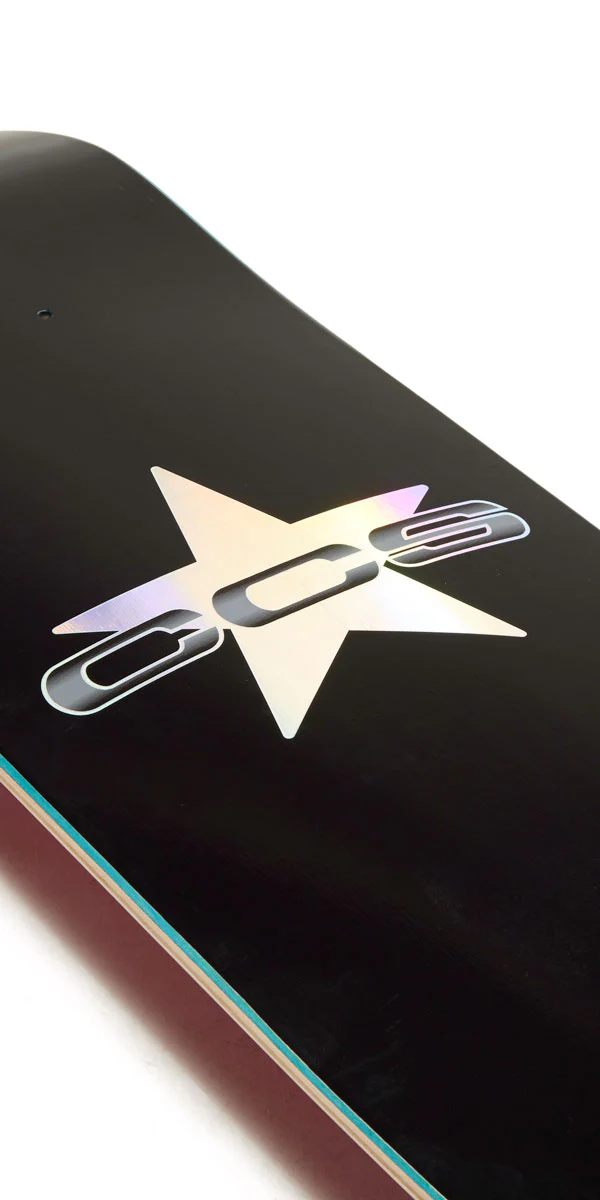 CCS 97 Star Skateboard Complete - Holographic/Black - Image 3
