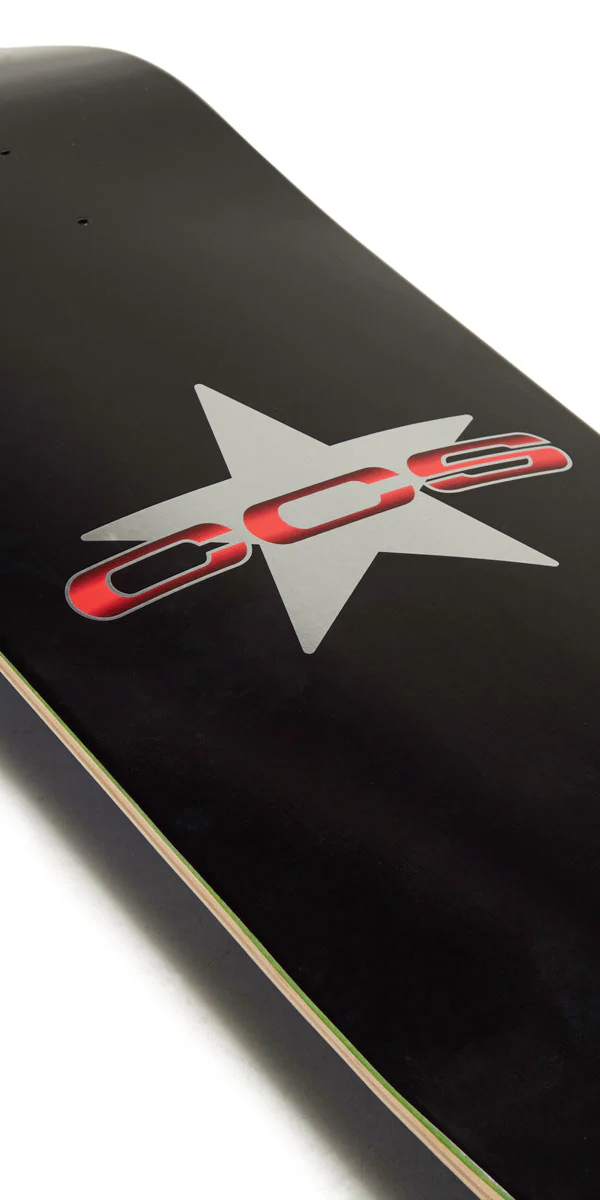 CCS 97 Star Skateboard Complete - Silver/Red - Image 3