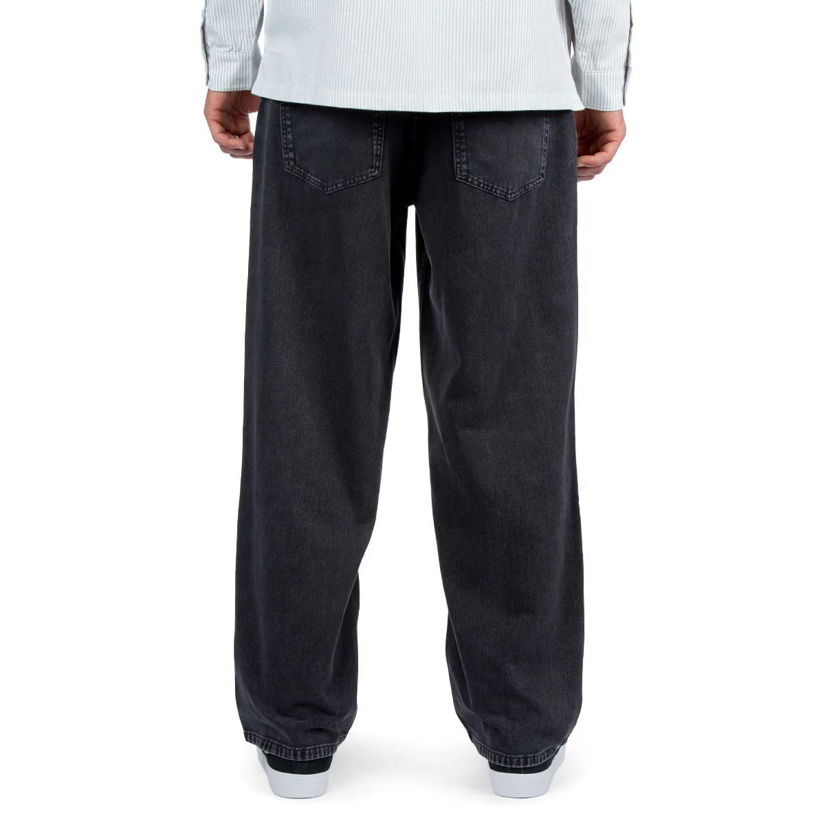CCS Baggy Straight Denim Jeans - Acid Black - Image 6