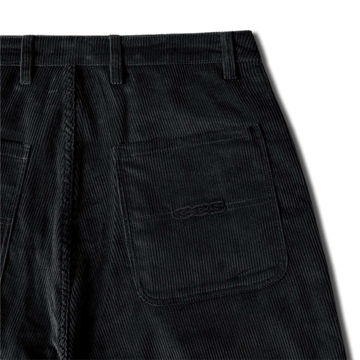 CCS Baggy Taper Corduroy Pants - Black - Image 8