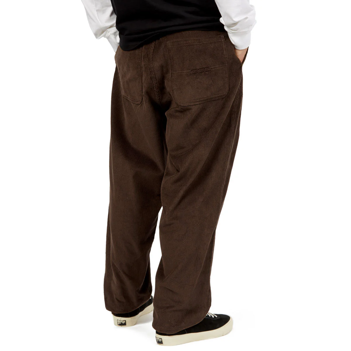 CCS Baggy Taper Corduroy Pants - Brown - Image 6