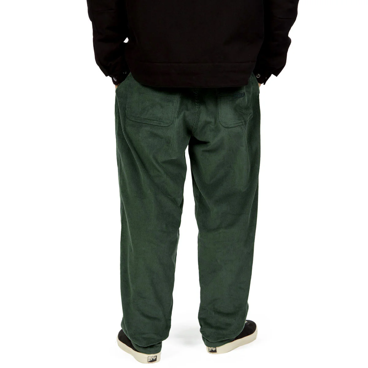 CCS Baggy Taper Corduroy Pants - Green - Image 6