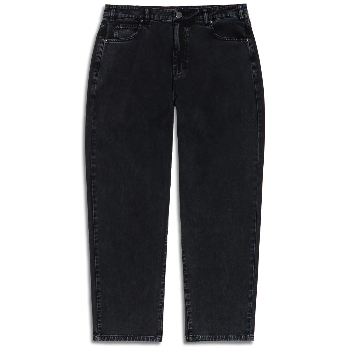 CCS Baggy Taper Denim Jeans - Acid Black - Image 2