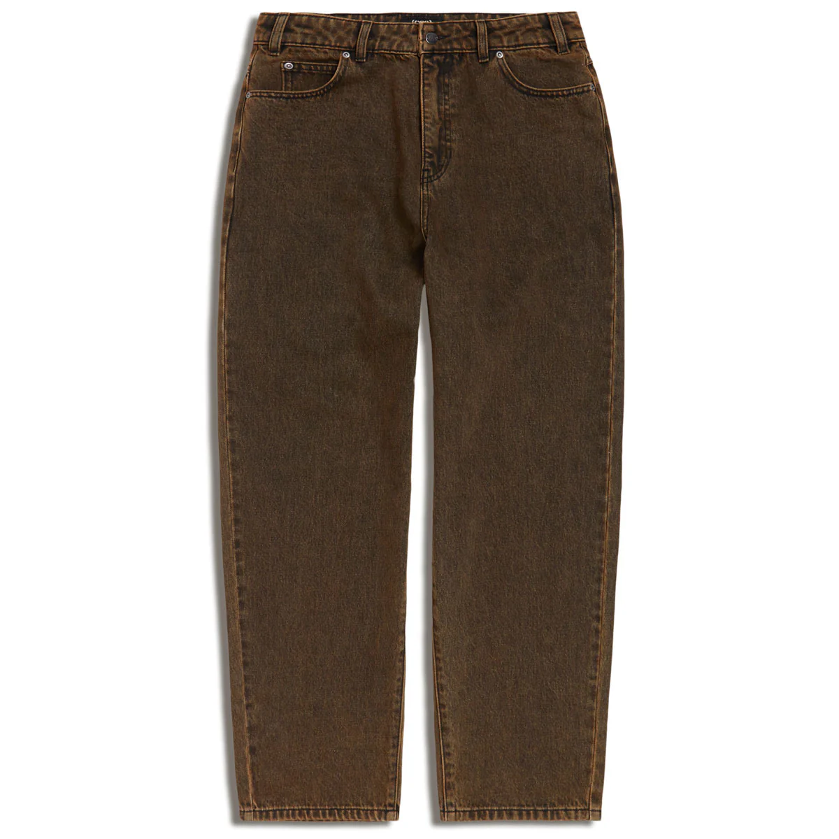 CCS Baggy Taper Denim Jeans - Acid Brown - Image 2