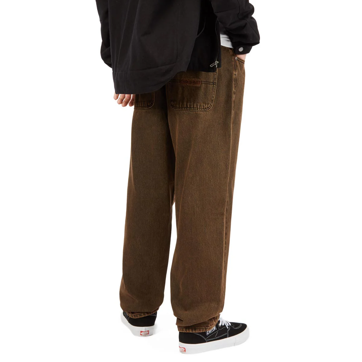 CCS Baggy Taper Denim Jeans - Acid Brown - Image 6