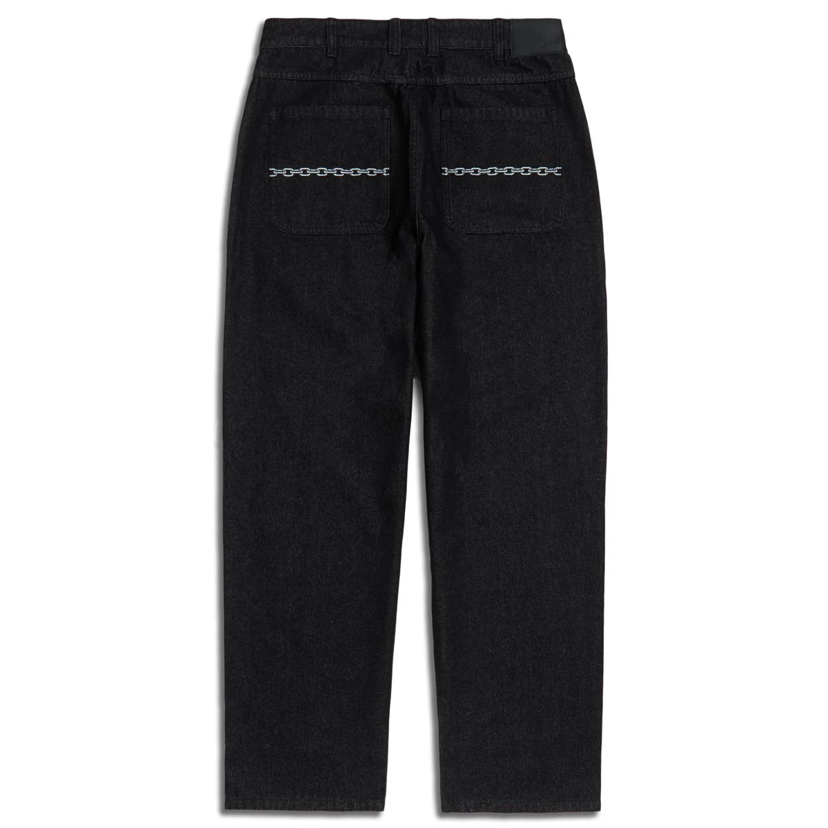 CCS Baggy Taper Denim Jeans - Chain Black - Image 5