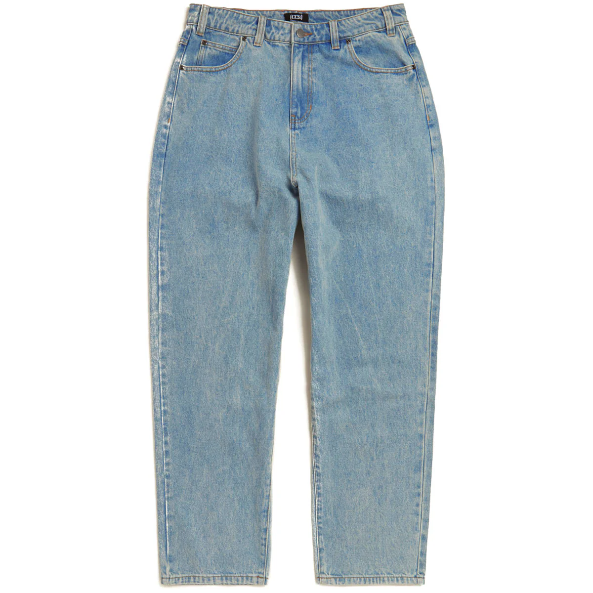 CCS Baggy Taper Denim Jeans - Light Wash - Image 2