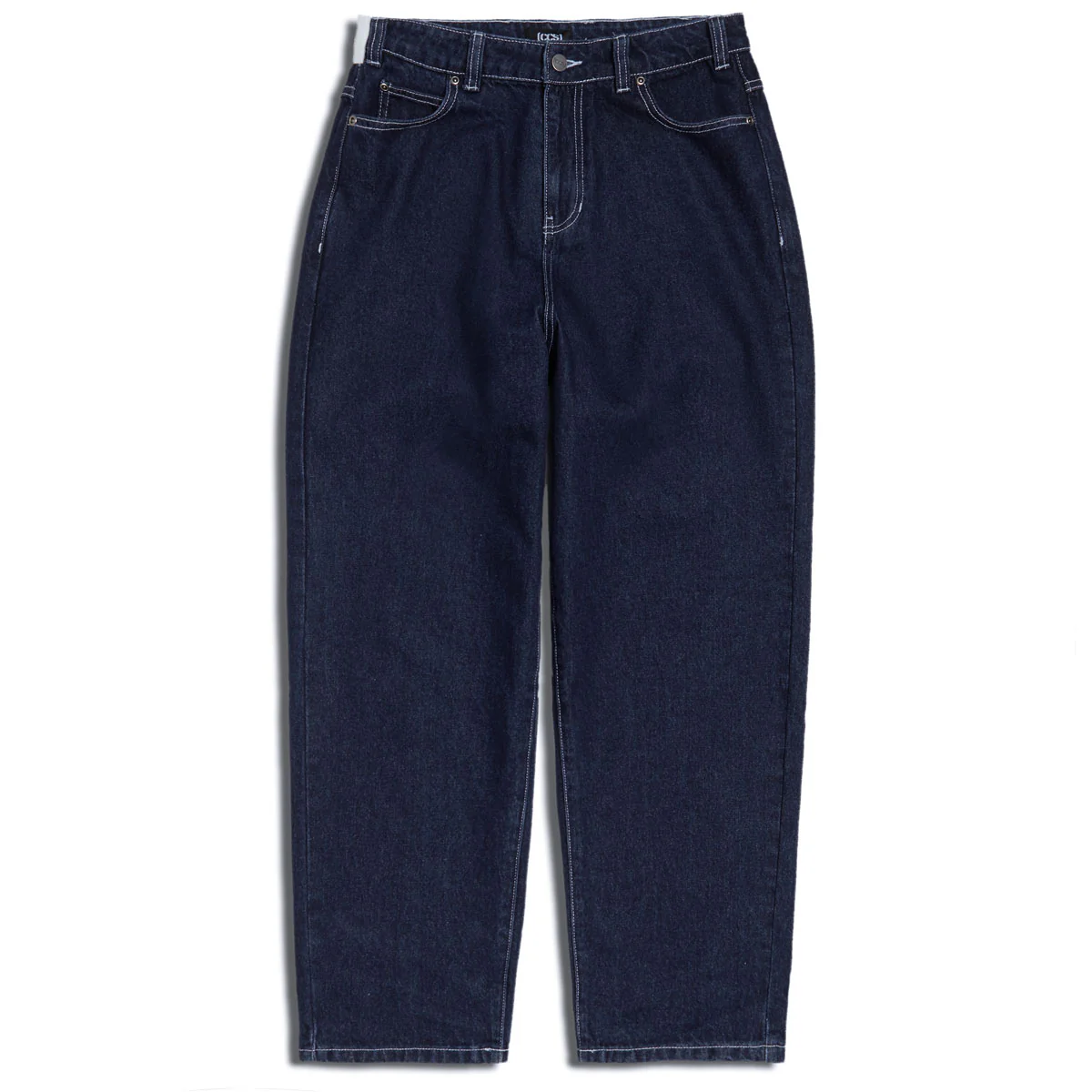 CCS Baggy Taper Denim Jeans - Overdyed Navy - Image 3