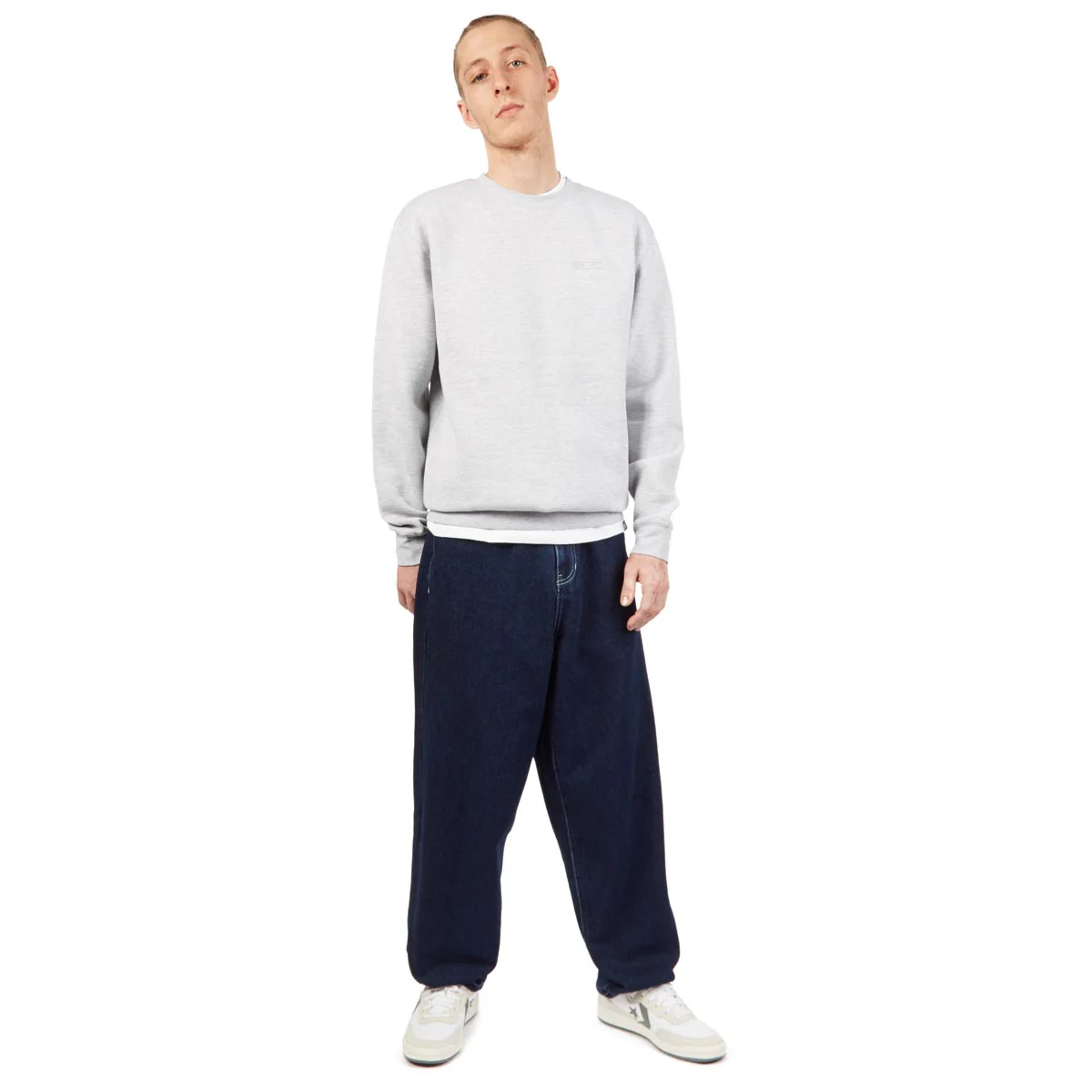 CCS Baggy Taper Denim Jeans - Overdyed Navy - Image 4