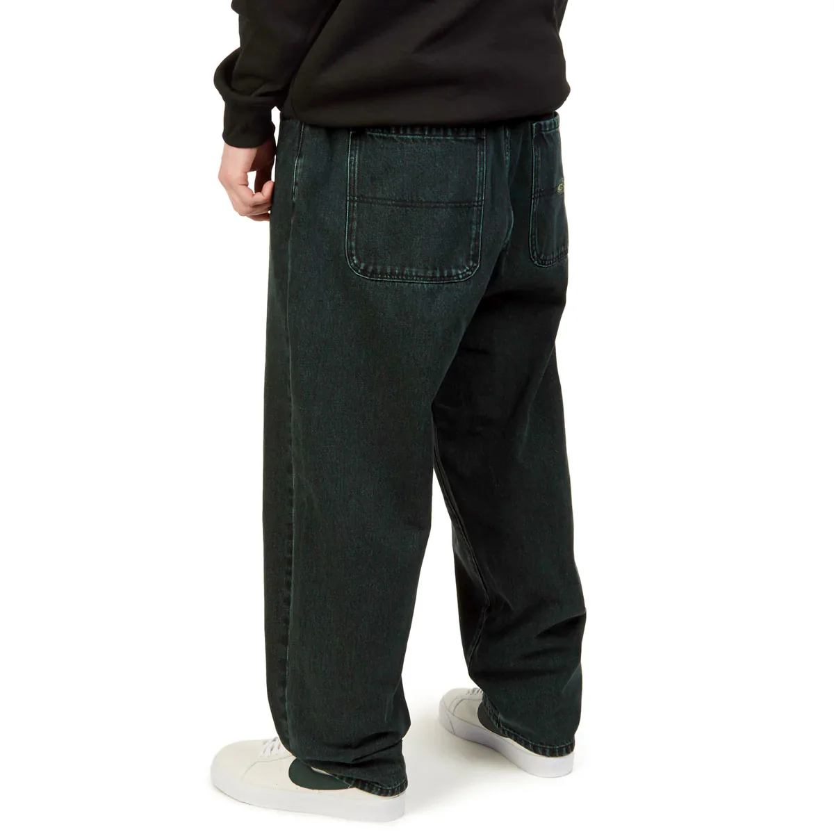 CCS Baggy Taper Denim Jeans - RL Acid Green - Image 5