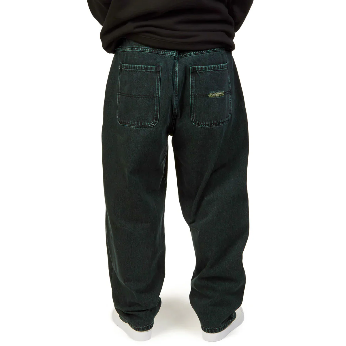 CCS Baggy Taper Denim Jeans - RL Acid Green - Image 6