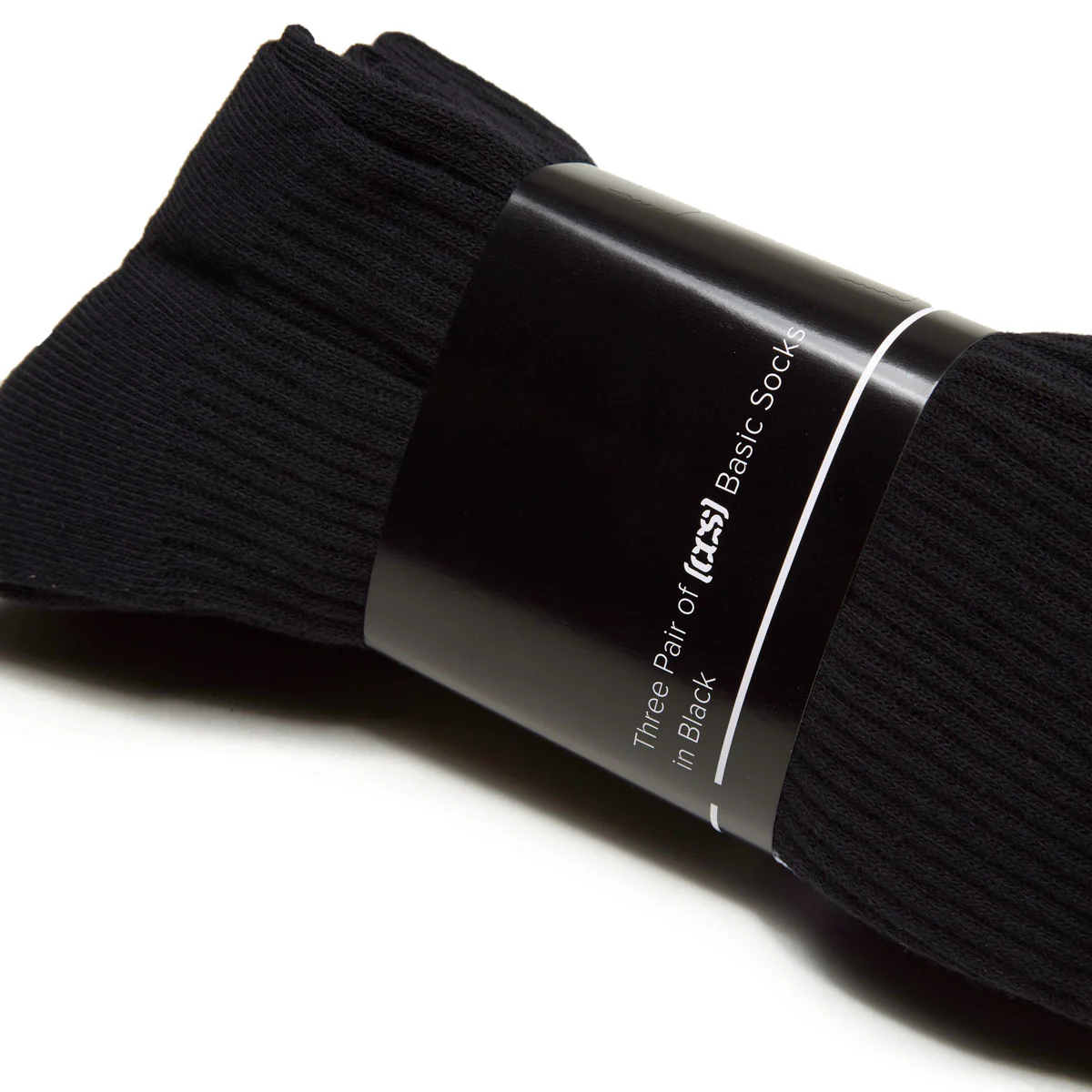 CCS Basics 3 Pack of Socks - Black - Image 3