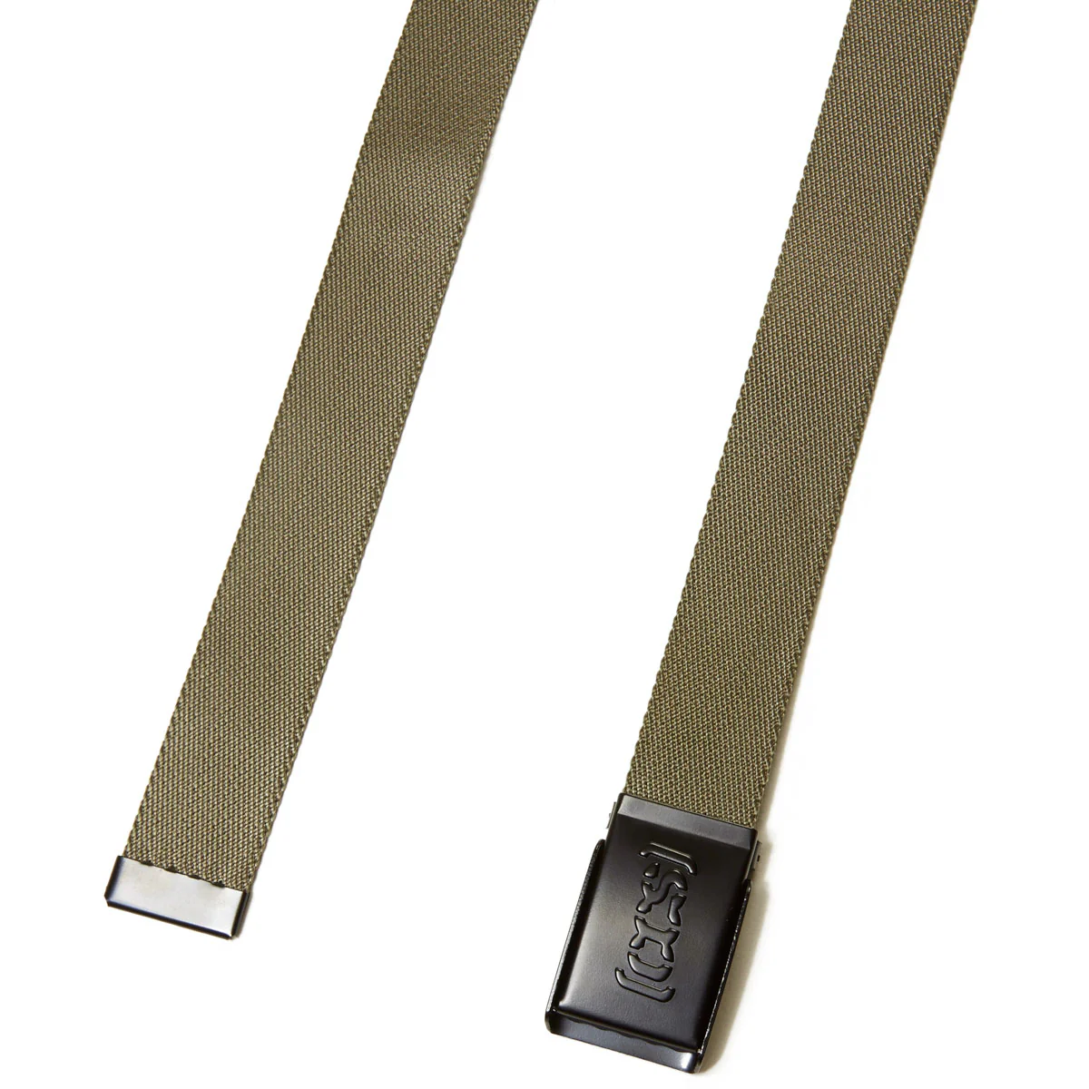 CCS Black Logo Buckle Belt - Olive - Image 2