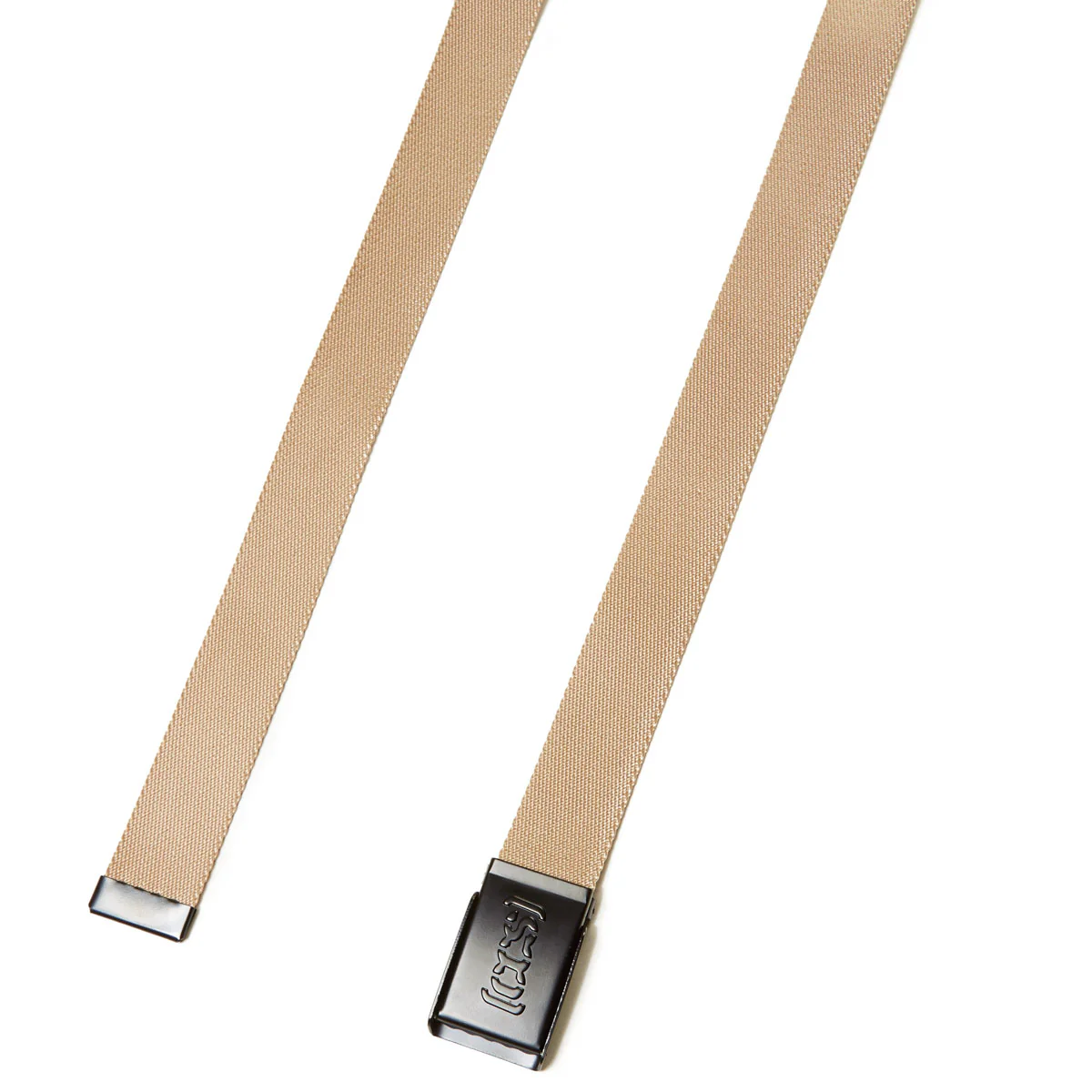 CCS Black Logo Buckle Belt - Tan - Image 2
