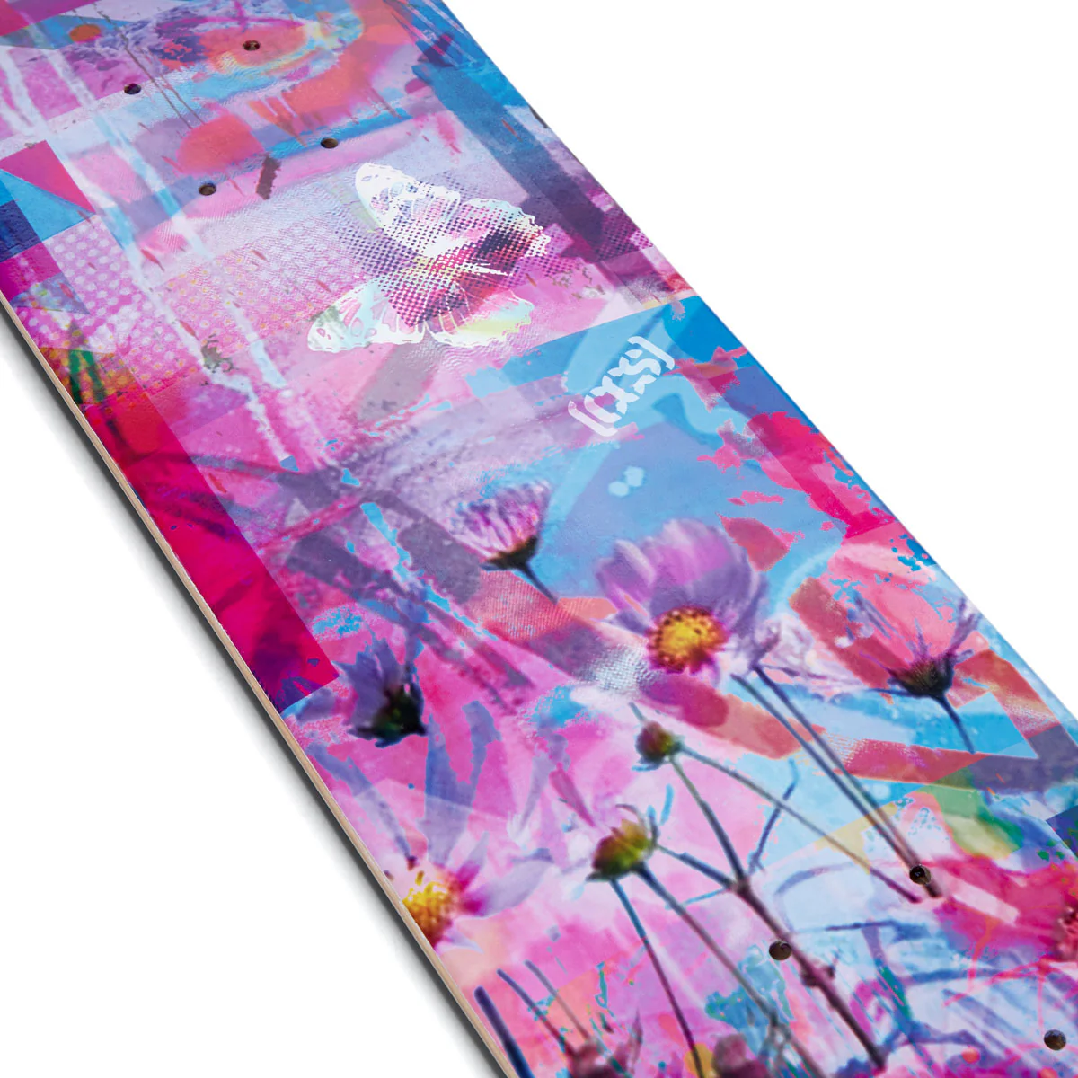 CCS Blooming Streets Mini Skateboard Complete - Pink - Image 3