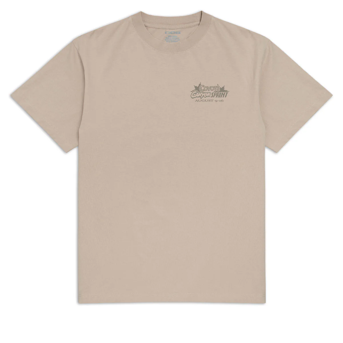 CCS Bootleg Coyote Canyon Sprint T-Shirt - Sand - Image 2