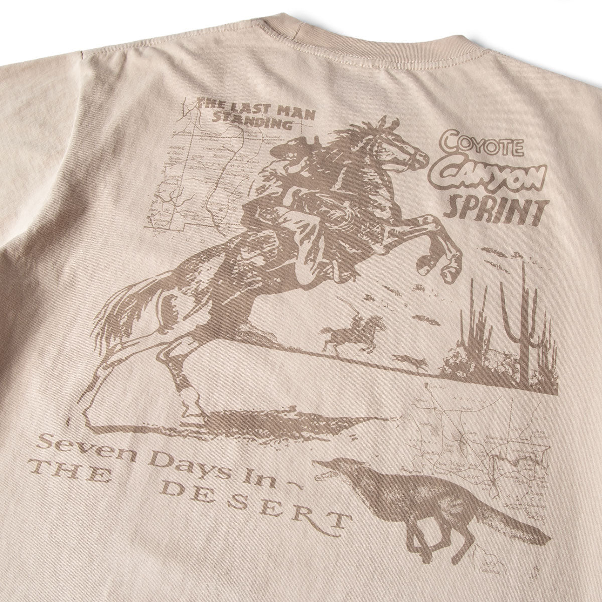 CCS Bootleg Coyote Canyon Sprint T-Shirt - Sand - Image 4