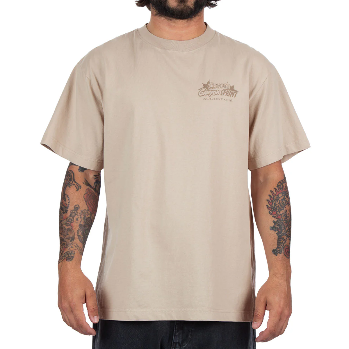 CCS Bootleg Coyote Canyon Sprint T-Shirt - Sand - Image 5