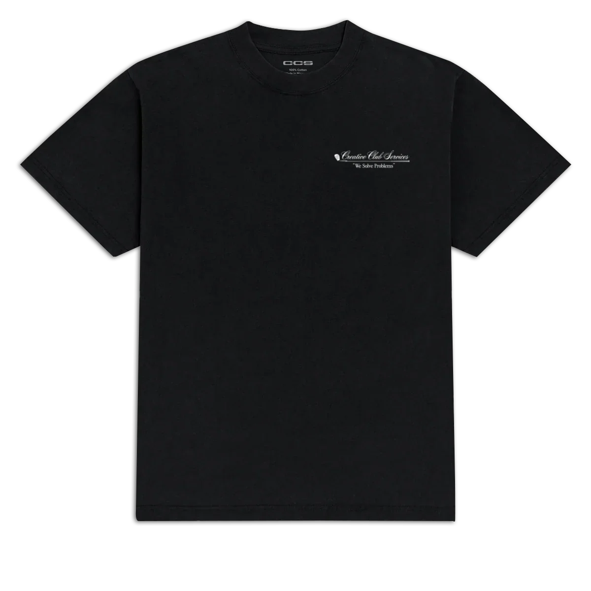 CCS Bootleg Creative Club Services T-Shirt - Black - Image 2
