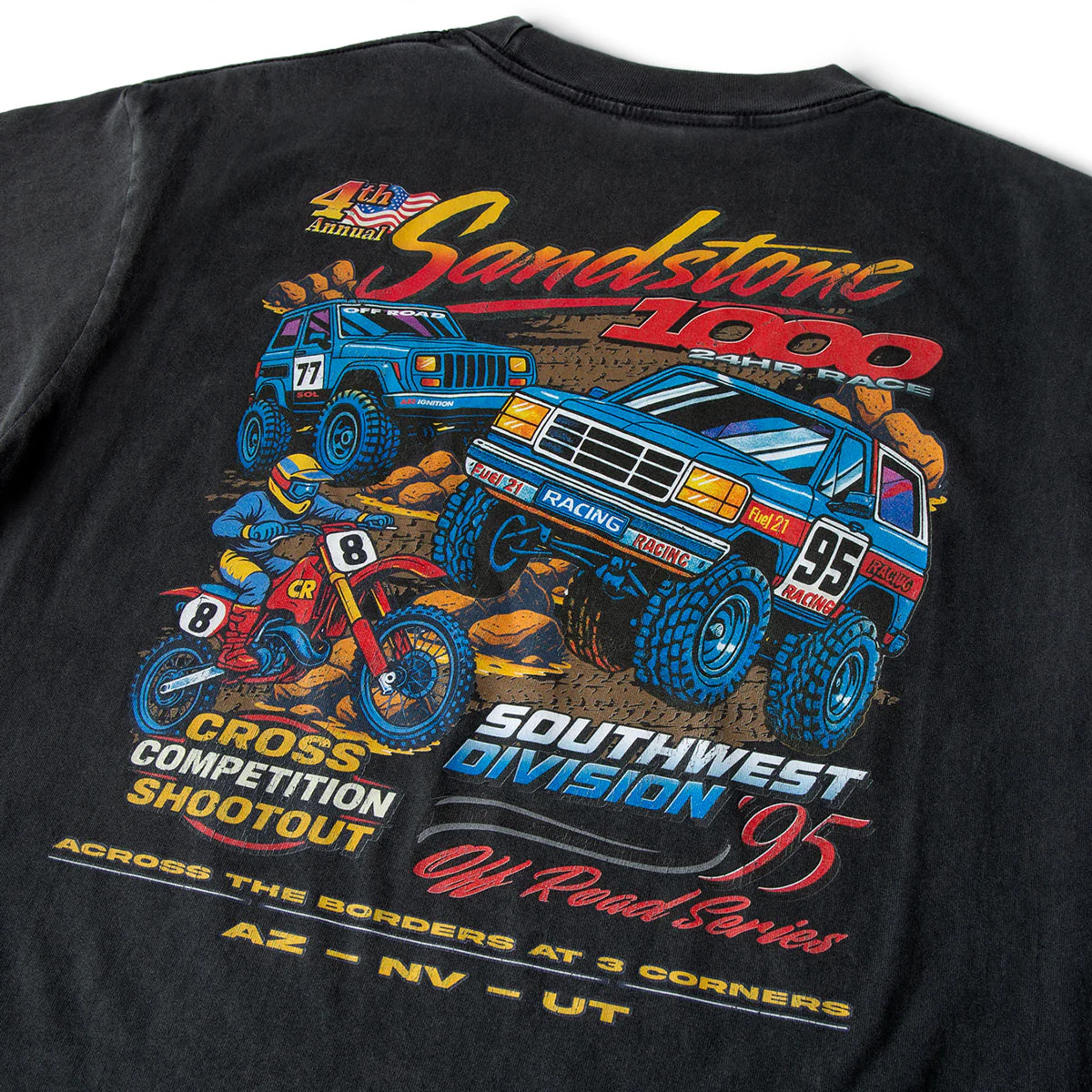 CCS Bootleg Cross Competition Shootout T-Shirt - Vintage Black - Image 5