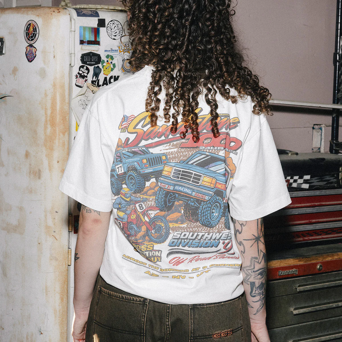 CCS Bootleg Cross Competition Shootout T-Shirt - White - Image 2