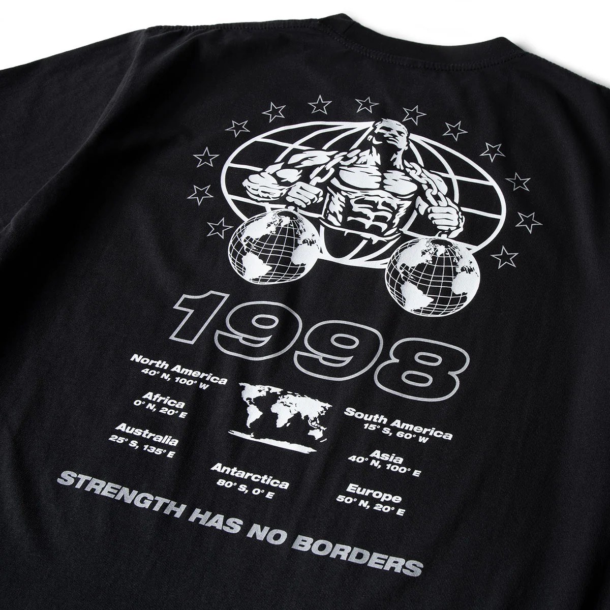 CCS Bootleg Continental Competition of Strength T-Shirt - Black - Image 4
